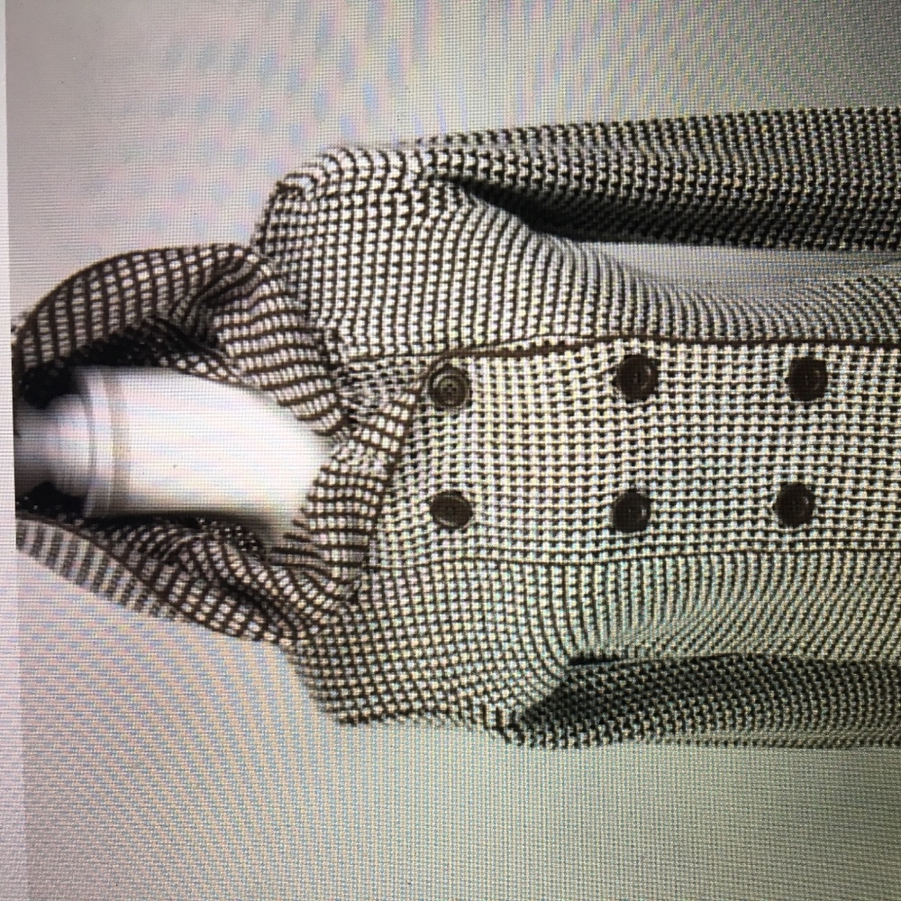Effeci Petite Knobby Knit Cardigan Sweater Large